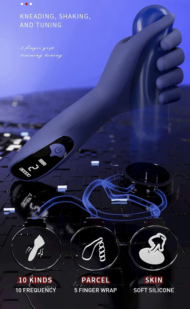 Trainer Glans Vibrator Stimulator Man