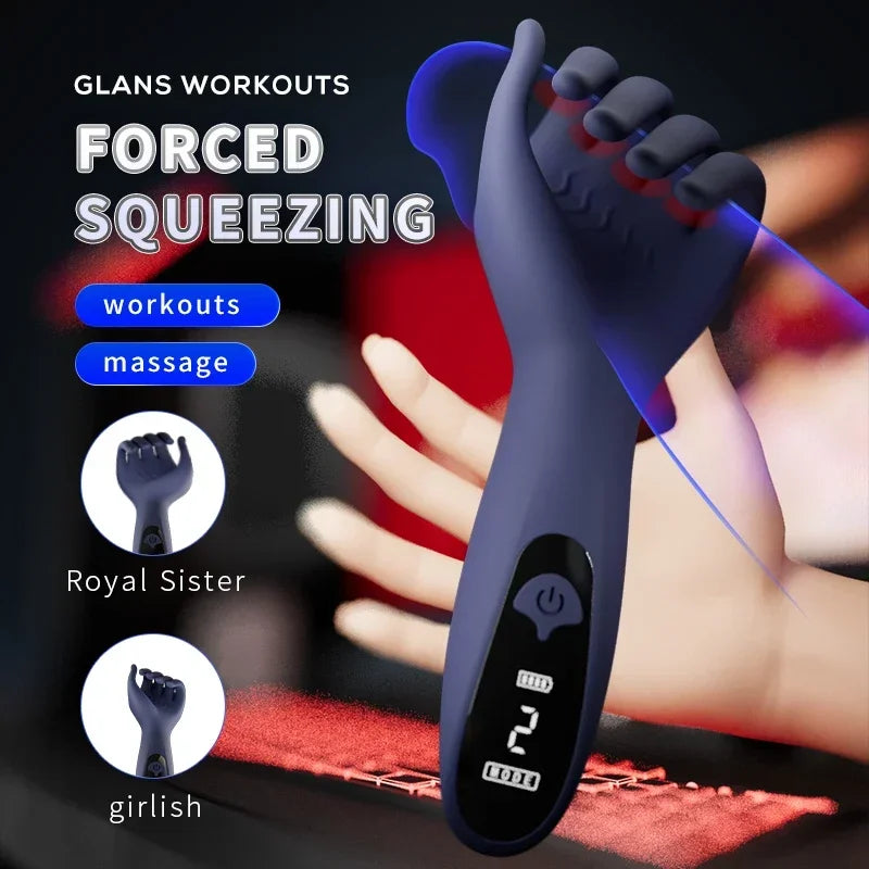 Trainer Glans Vibrator Stimulator Man