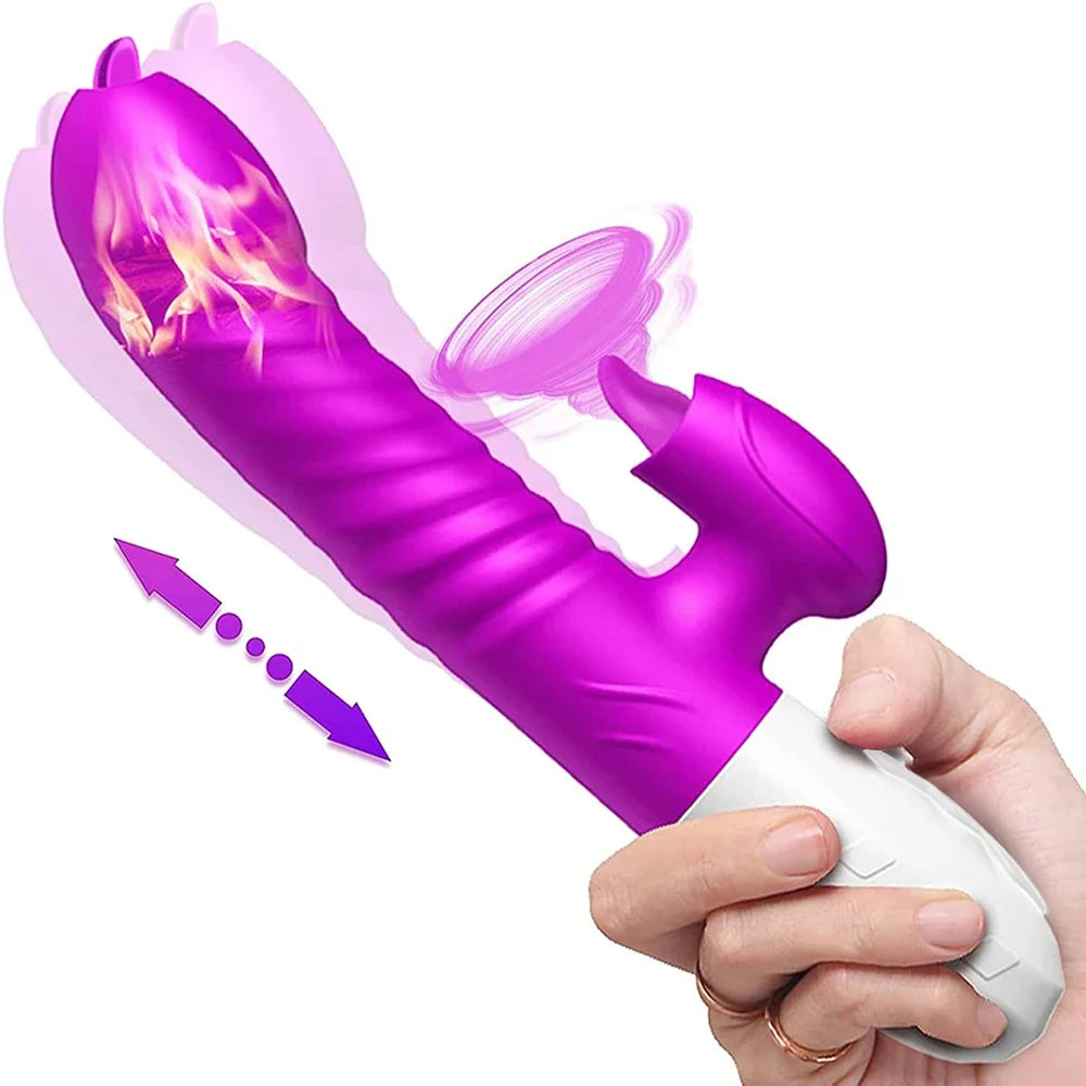 for Women Licking Clitoral Nipple Stimulator Heating Realistic