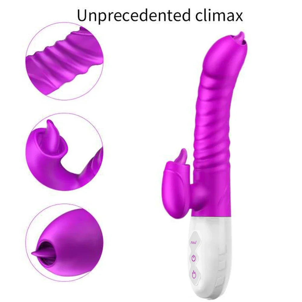 for Women Licking Clitoral Nipple Stimulator Heating Realistic