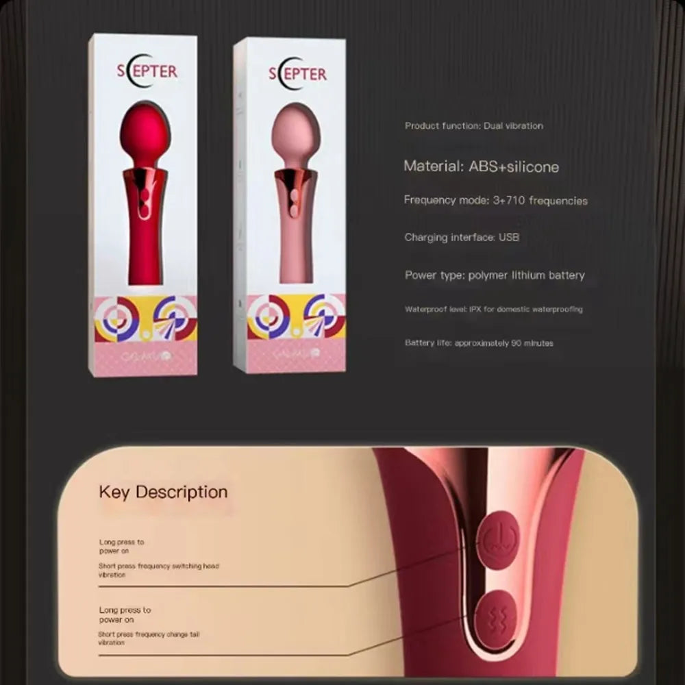 AV Wand Stick Women's Vibration Stick Intelligent