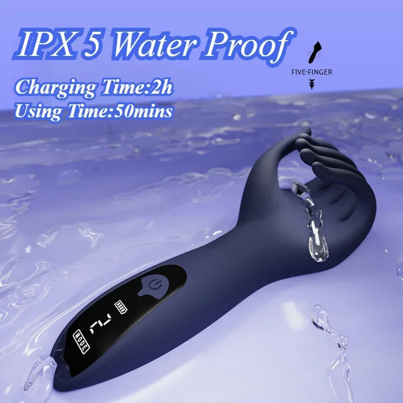 Trainer Glans Vibrator Stimulator Man