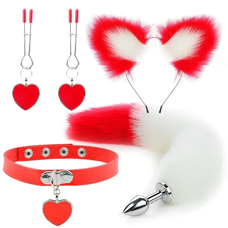Fox Tail Toys for Women Couples Cosplay