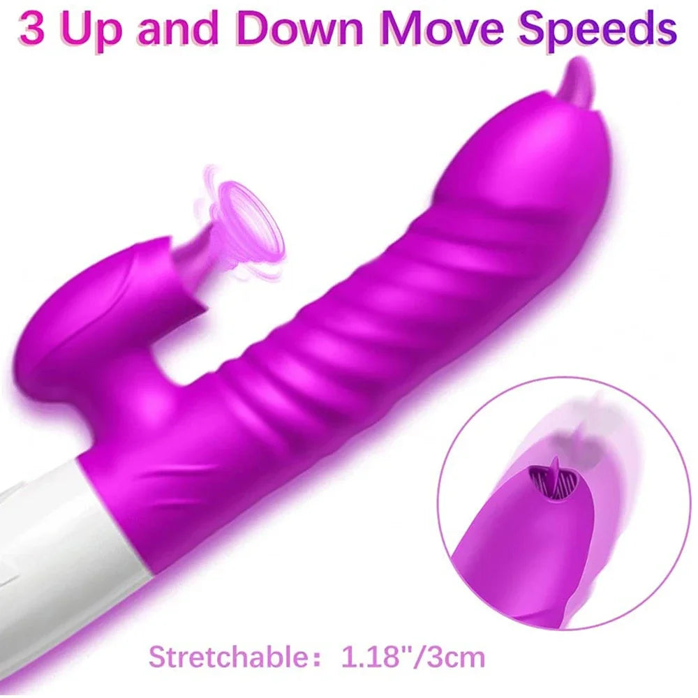 for Women Licking Clitoral Nipple Stimulator Heating Realistic