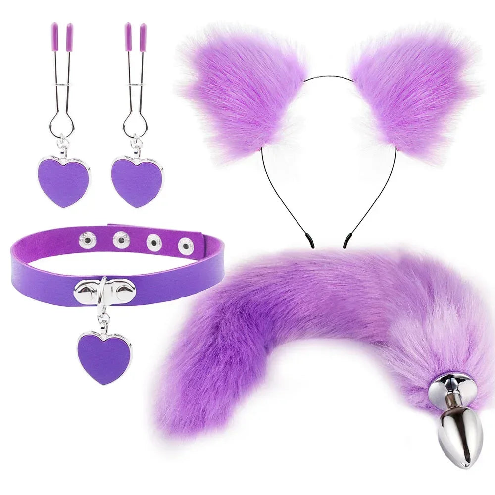Fox Tail Toys for Women Couples Cosplay