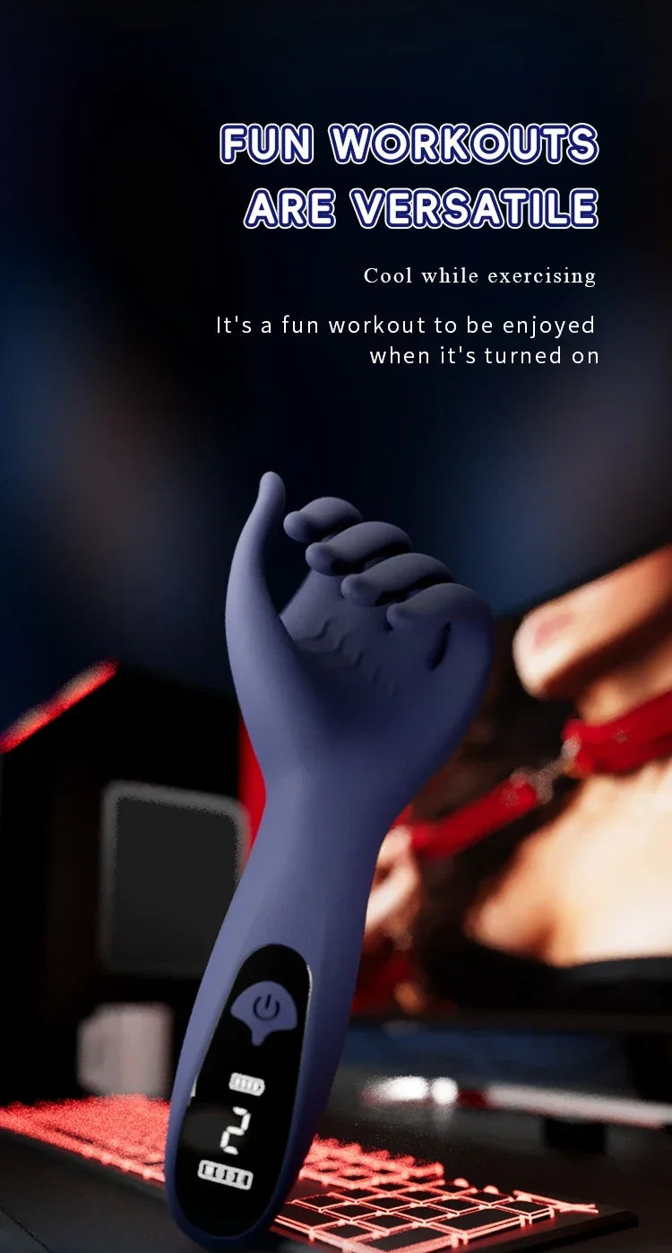 Trainer Glans Vibrator Stimulator Man