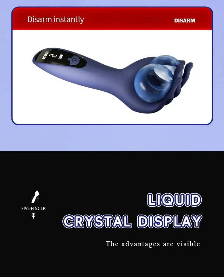 Trainer Glans Vibrator Stimulator Man