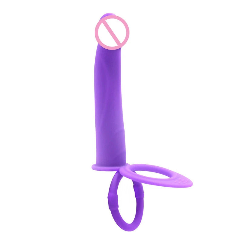 Silicone Double Plug Toys