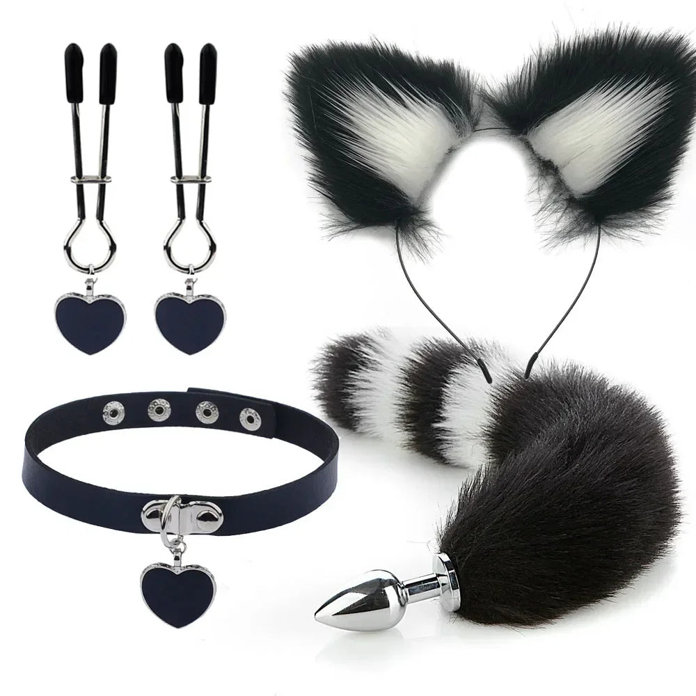 Fox Tail Toys for Women Couples Cosplay