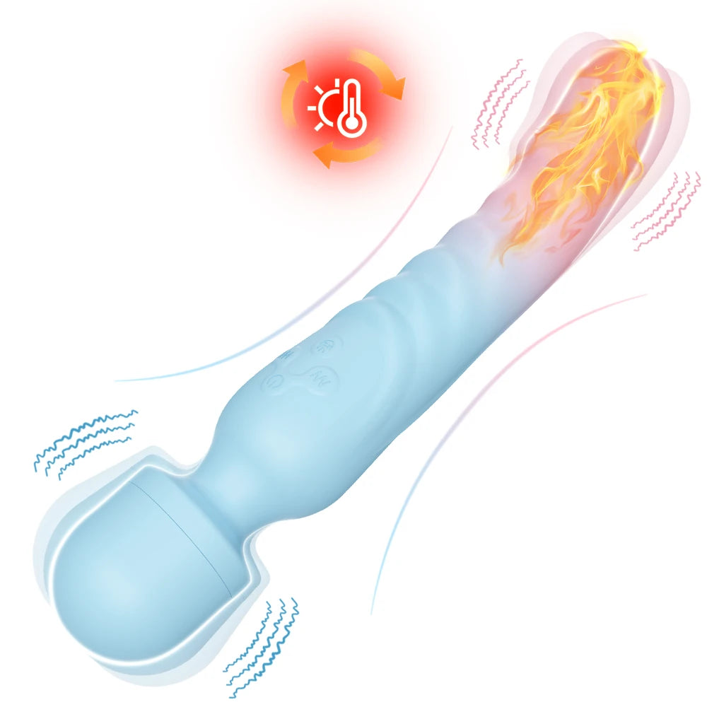 for Women Colorful AV Vibrator Magic Wand Clitoris Stimulator Strong Vibration