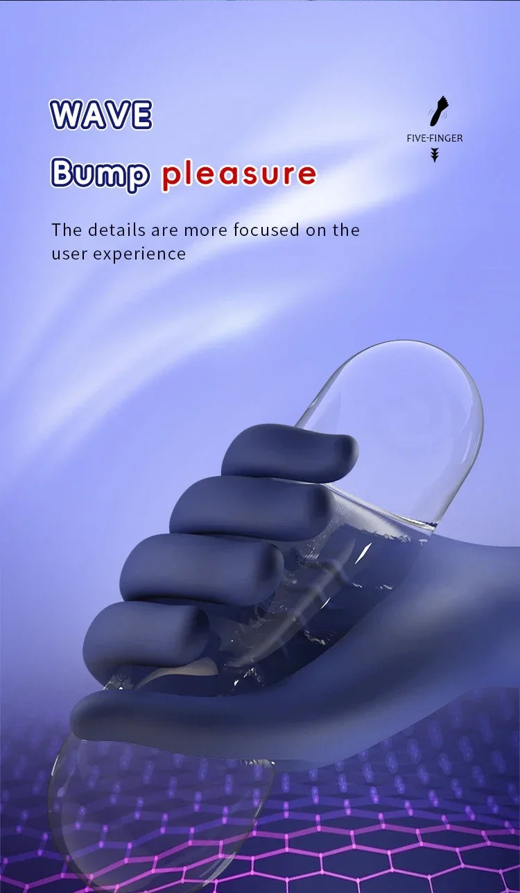 Trainer Glans Vibrator Stimulator Man